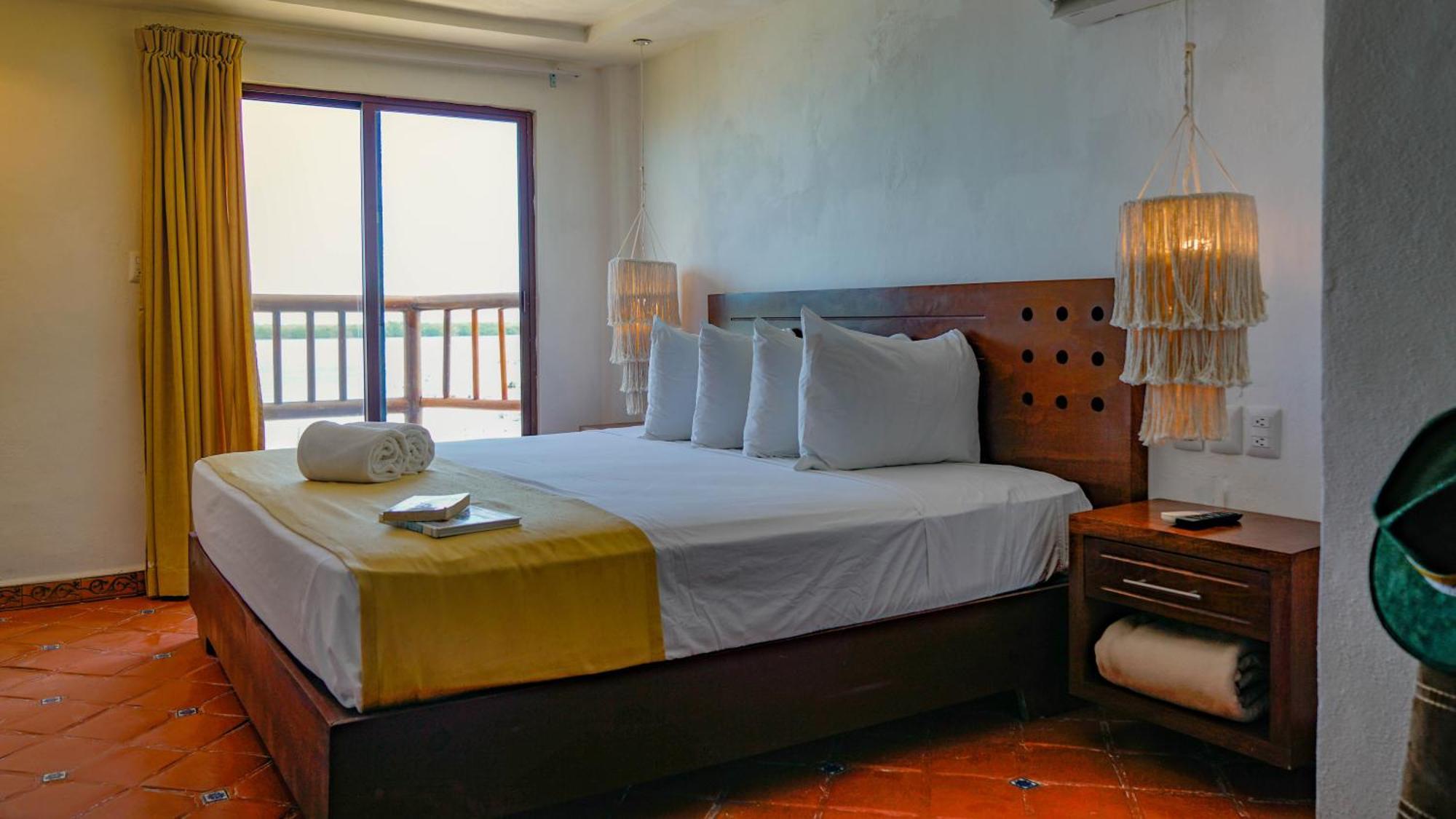 Hotel Rio Lagartos Bagian luar foto